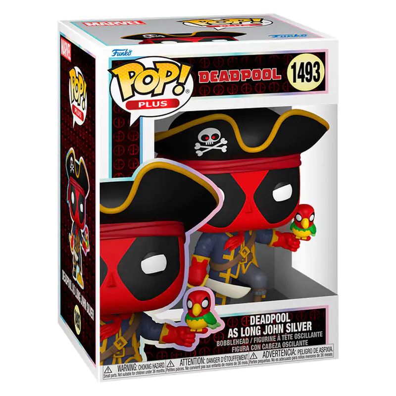 Funko POP figurka Plus Marvel Deadpool - Deadpool jako Long John Silver fotografii produktu