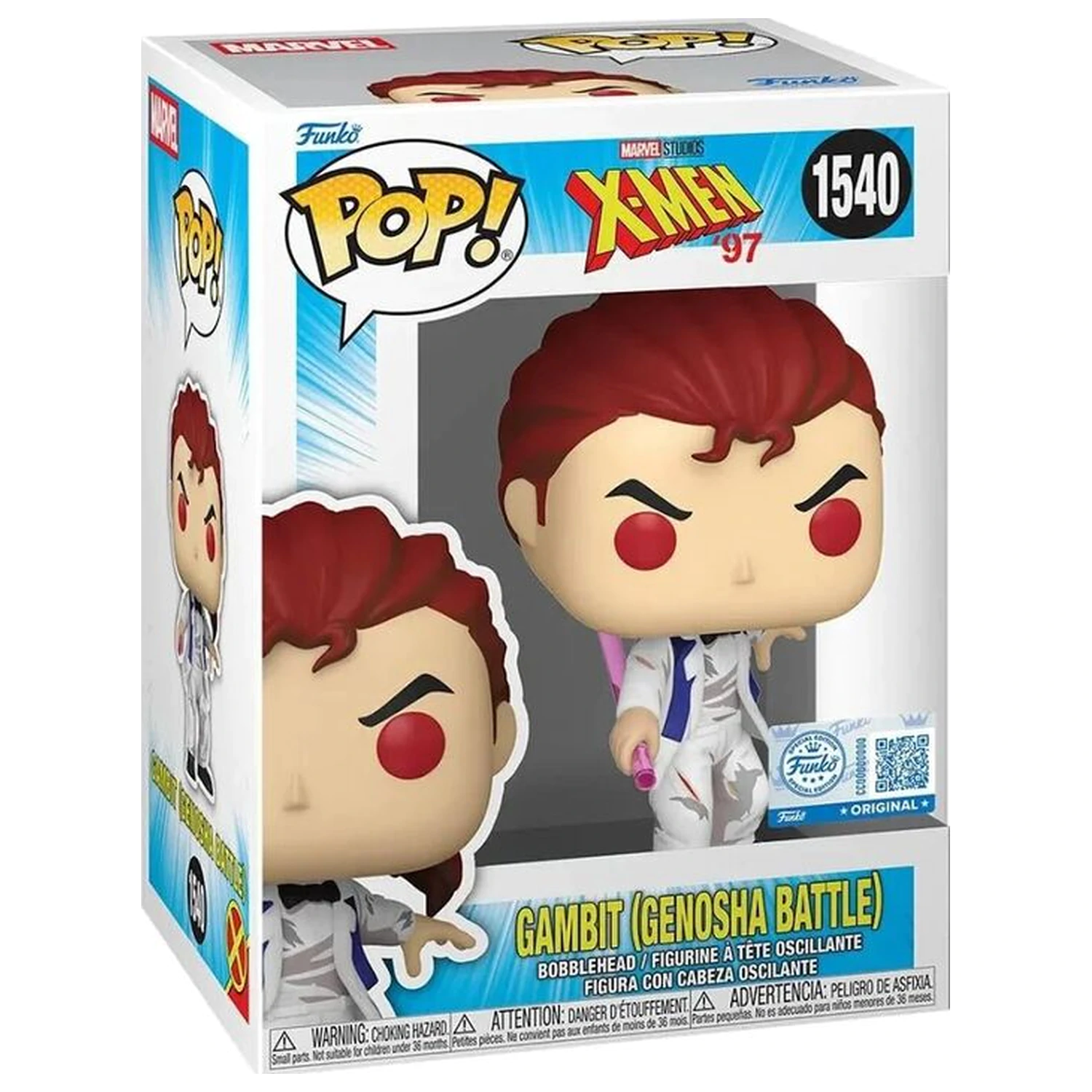 Funko POP figurka X-Men '97 - Gambit (Genosha Battle) fotografii produktu