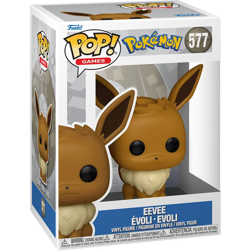 Pokemon POP! Hry vinylová figurka Eevee (EMEA) 9 cm fotografii produktu