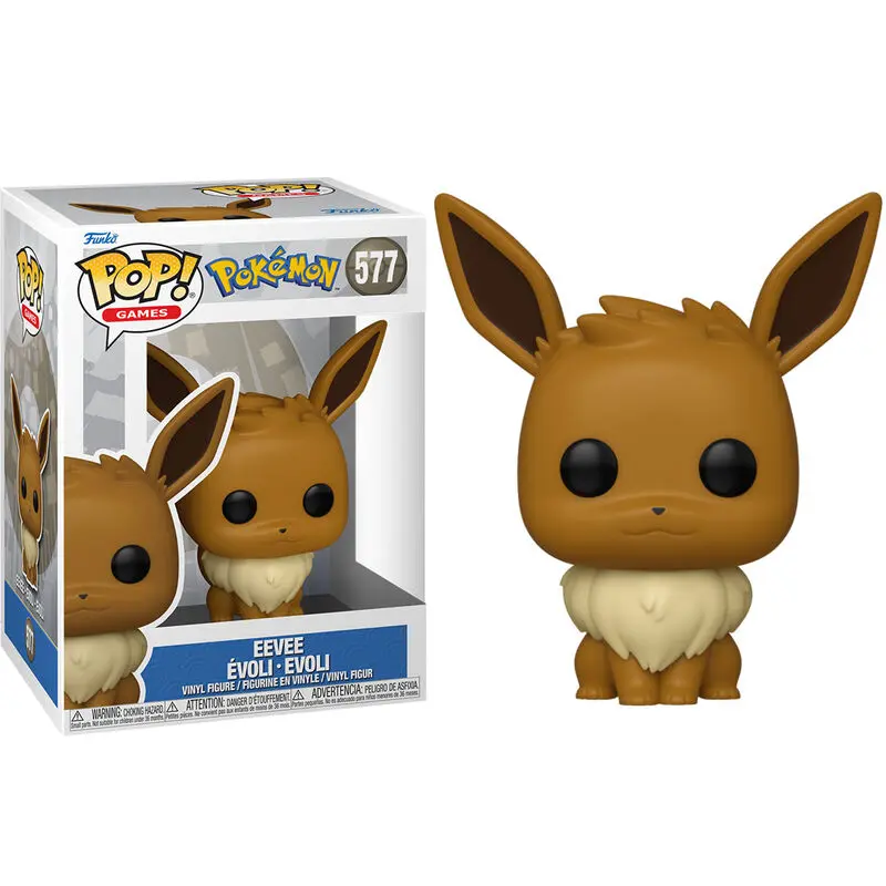 Pokemon POP! Hry vinylová figurka Eevee (EMEA) 9 cm fotografii produktu