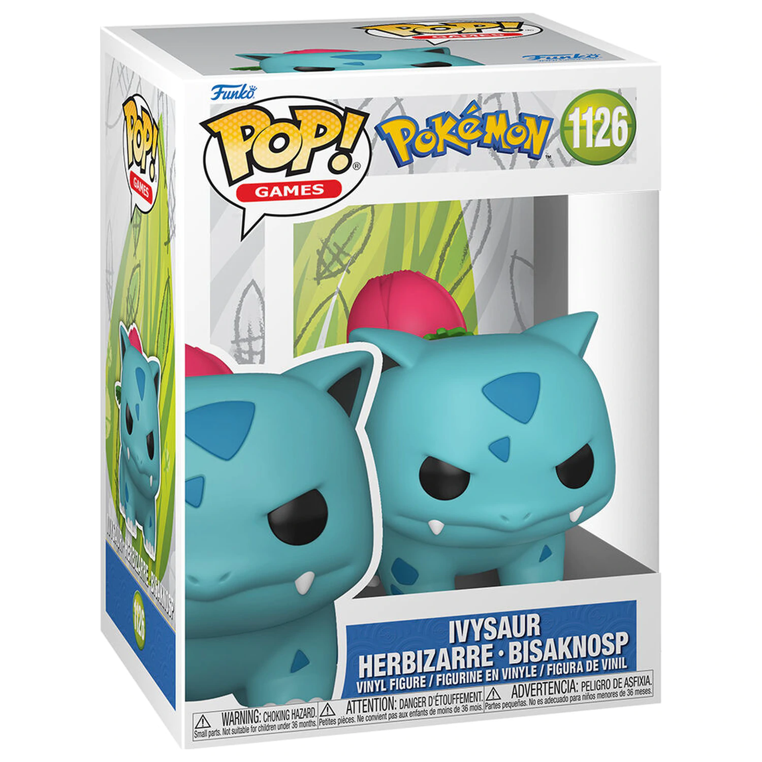 Funko POP figurka Pokemon Ivysaur Herbizarre Bisaknosp fotografii produktu