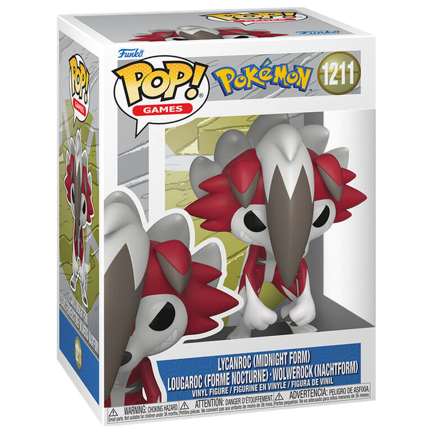 Funko POP figurka Pokemon Lycanroc Midnight Form fotografii produktu