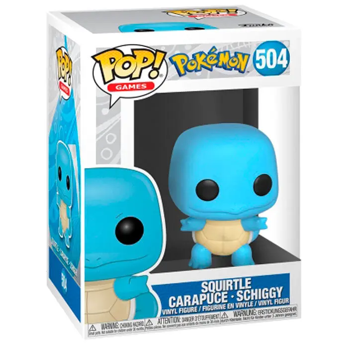 Pokemon POP! Games vinylová figurka Squirtle (EMEA) 9 cm fotografii produktu