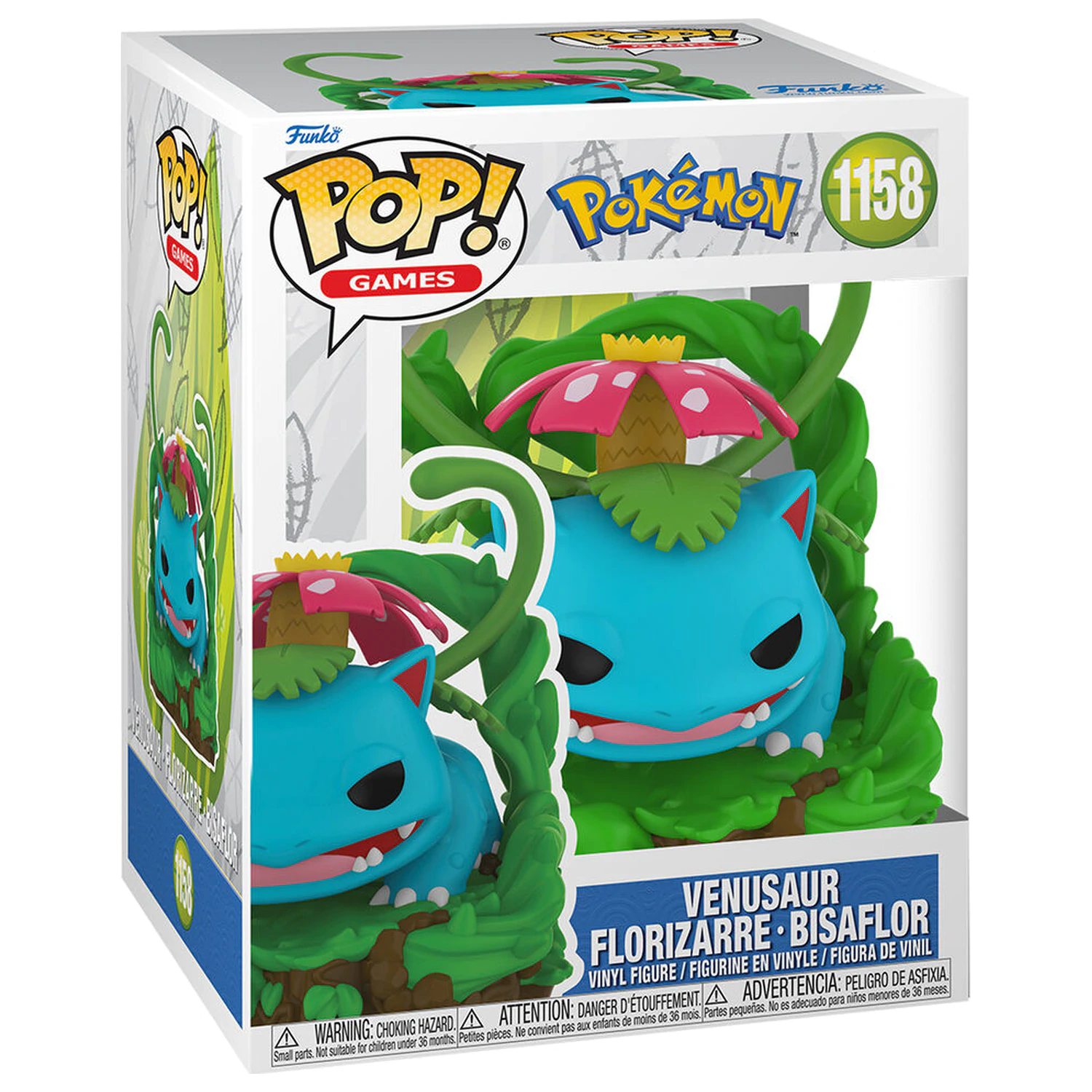 Funko POP figurka Premium Pokemon Venusaur Florizarre Bisaflor fotografii produktu