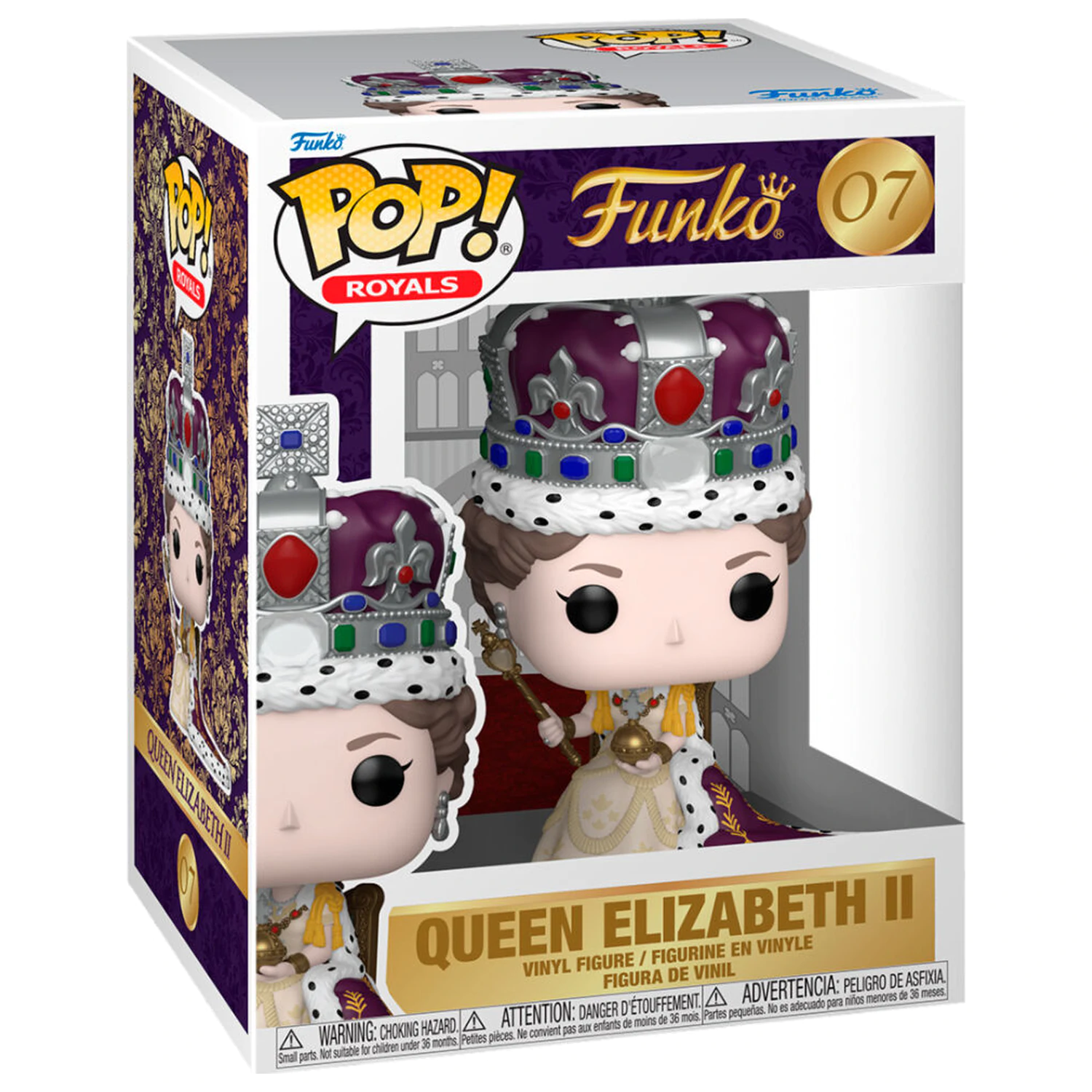 Funko POP figurka Premium Queen Elizabeth II fotografii produktu