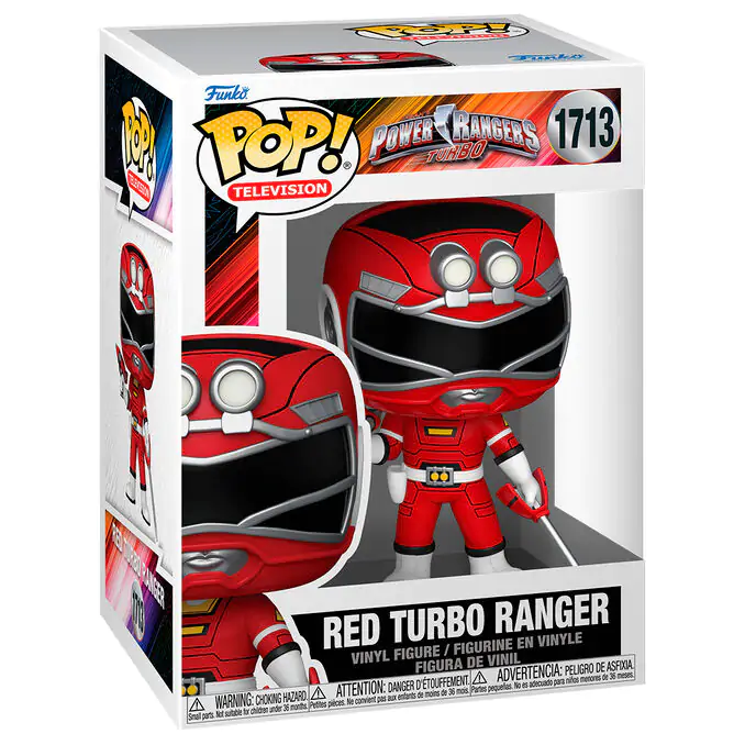 Funko POP figurka Rangers Turbo - Red Turbo Ranger fotografii produktu