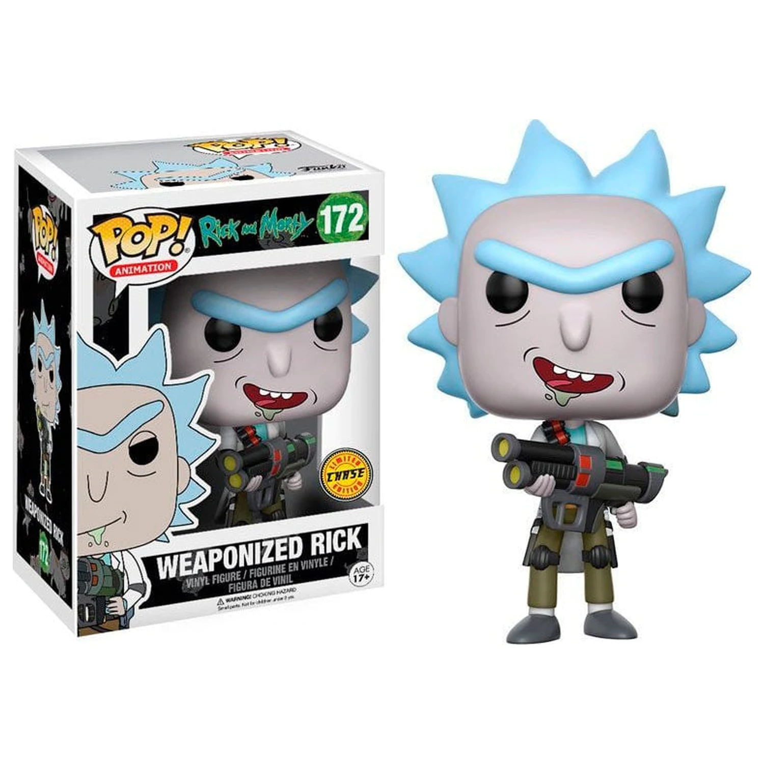 Funko POP figurka Rick & Morty Weaponized Rick Chase fotografii produktu