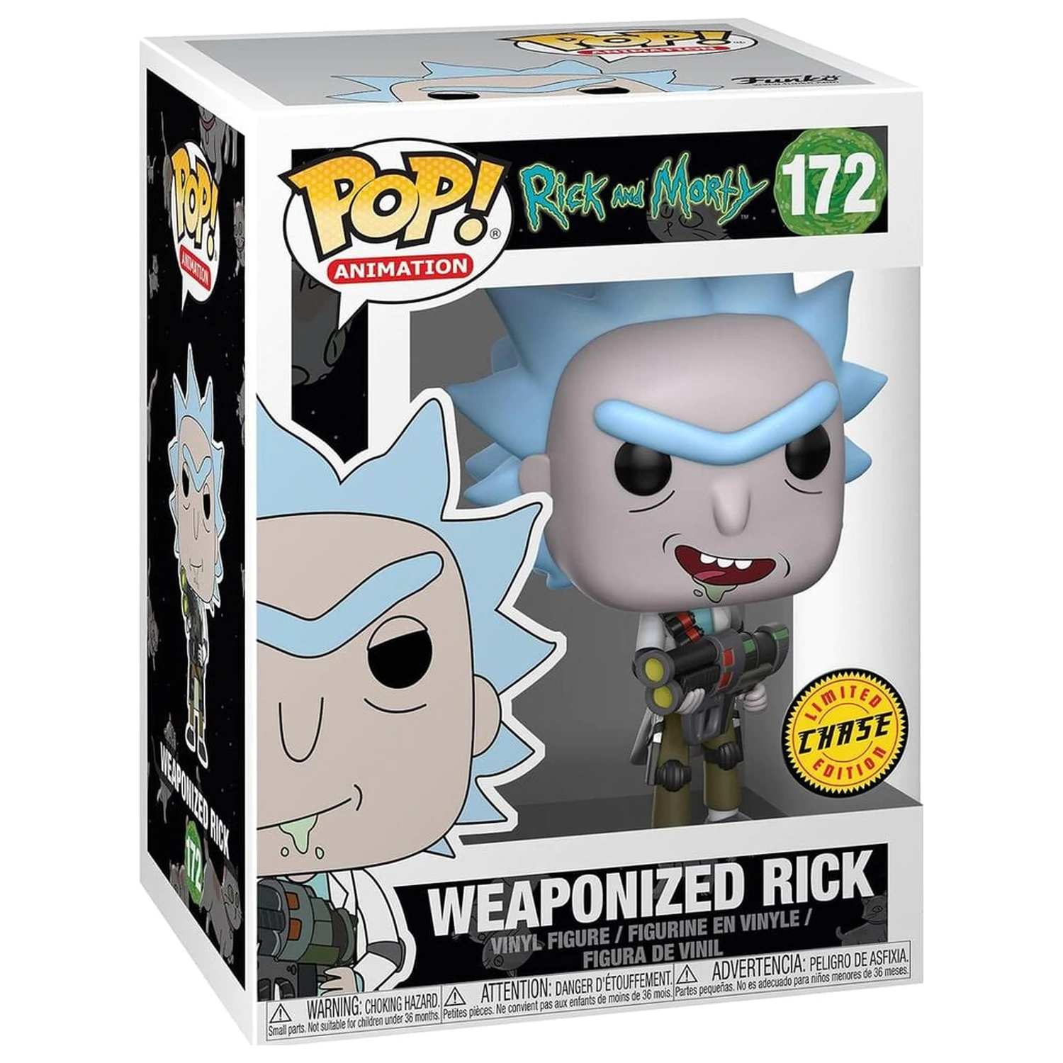 Funko POP figurka Rick & Morty Weaponized Rick Chase fotografii produktu