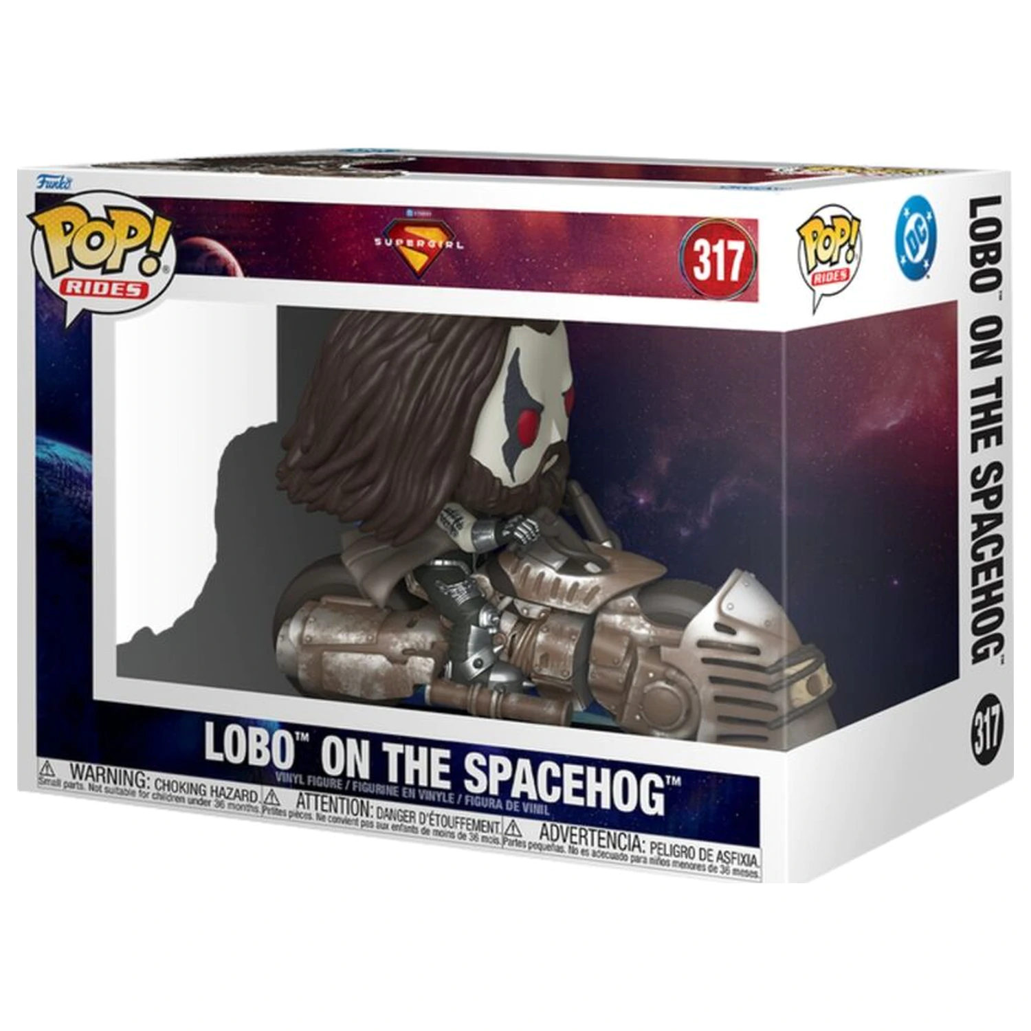 Funko POP figurka Ride DC Comics Supergirl Lobo na Spacehogu fotografii produktu