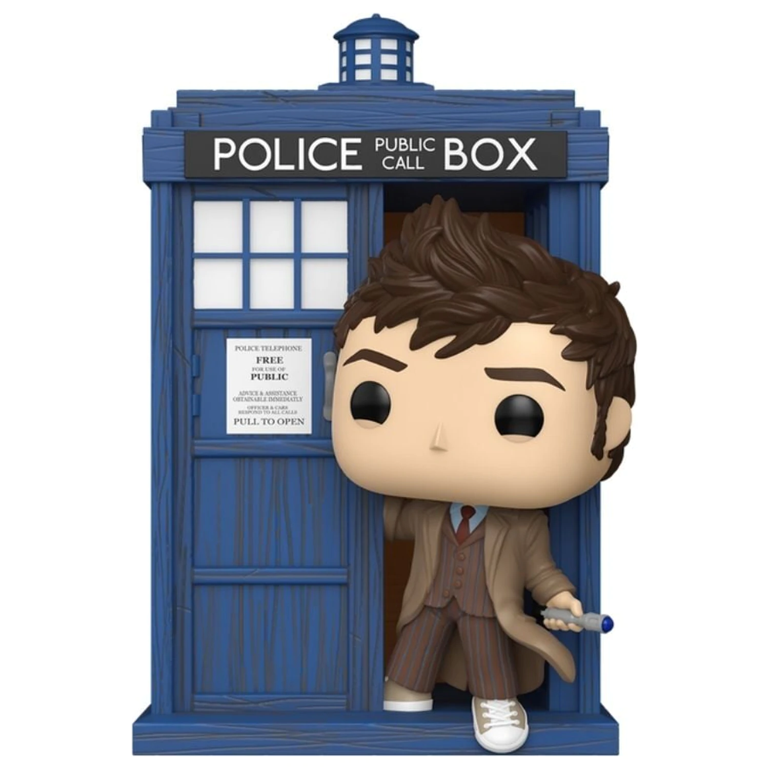 Funko POP figurka Rides Deluxe Doctor Who Tardis s Tenth Doctor fotografii produktu