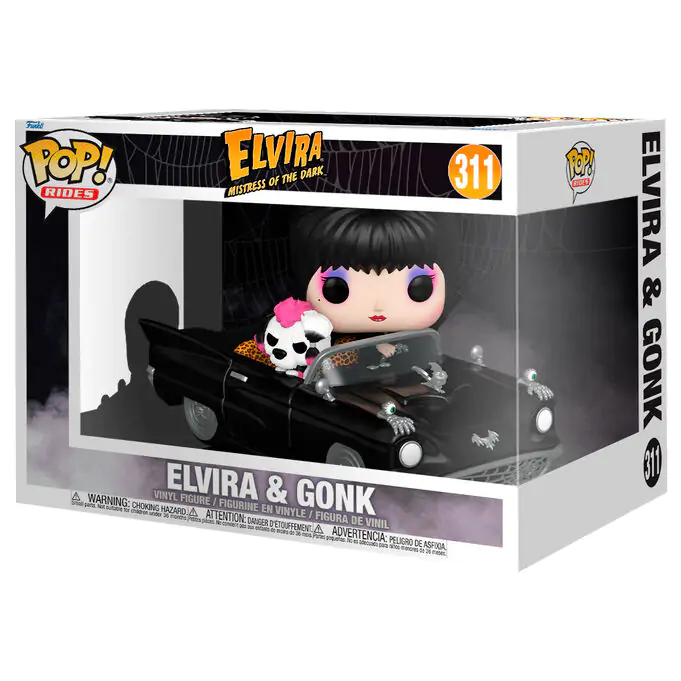 Funko POP figurka Rides Deluxe Elvira Mistress of the Dark Elvira & Gonk fotografii produktu