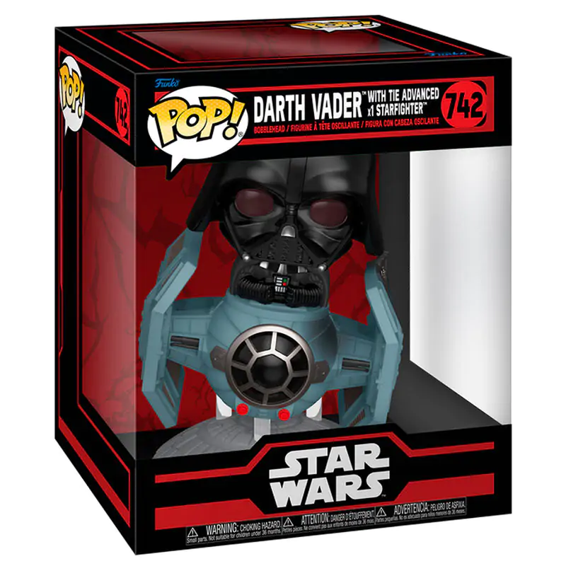 Funko POP figurka Rides Deluxe Star Wars Darth Vader s Tie Advanced Starfighter fotografii produktu