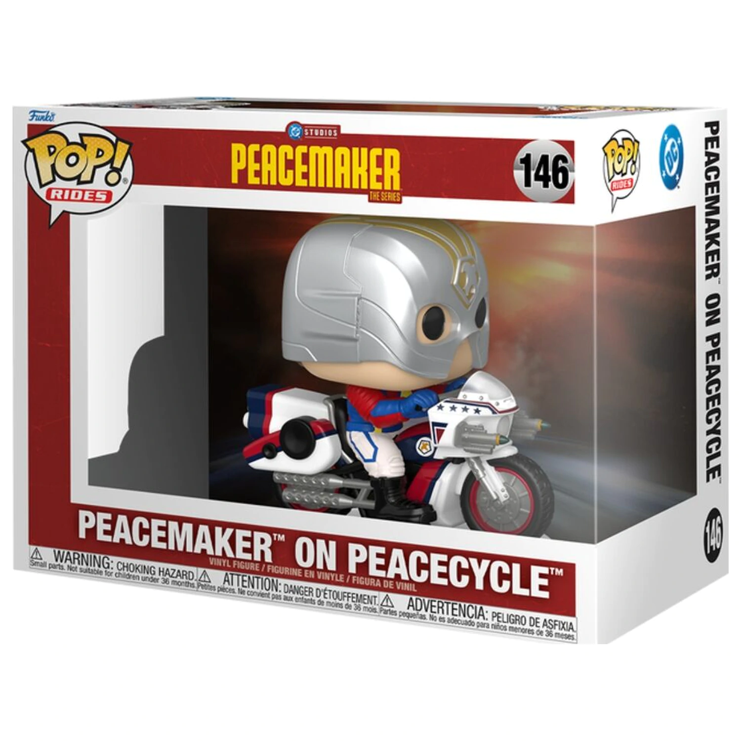 Funko POP figurka Rides Peacemaker - Peacemaker na Peacecycle fotografii produktu