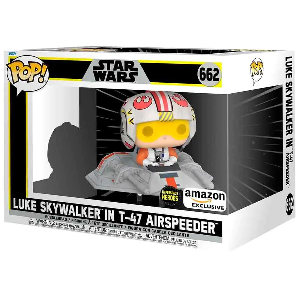 Funko POP figurka Rides Star Wars Luke Skywalker v T-47 Airspeeder Exclusive fotografii produktu