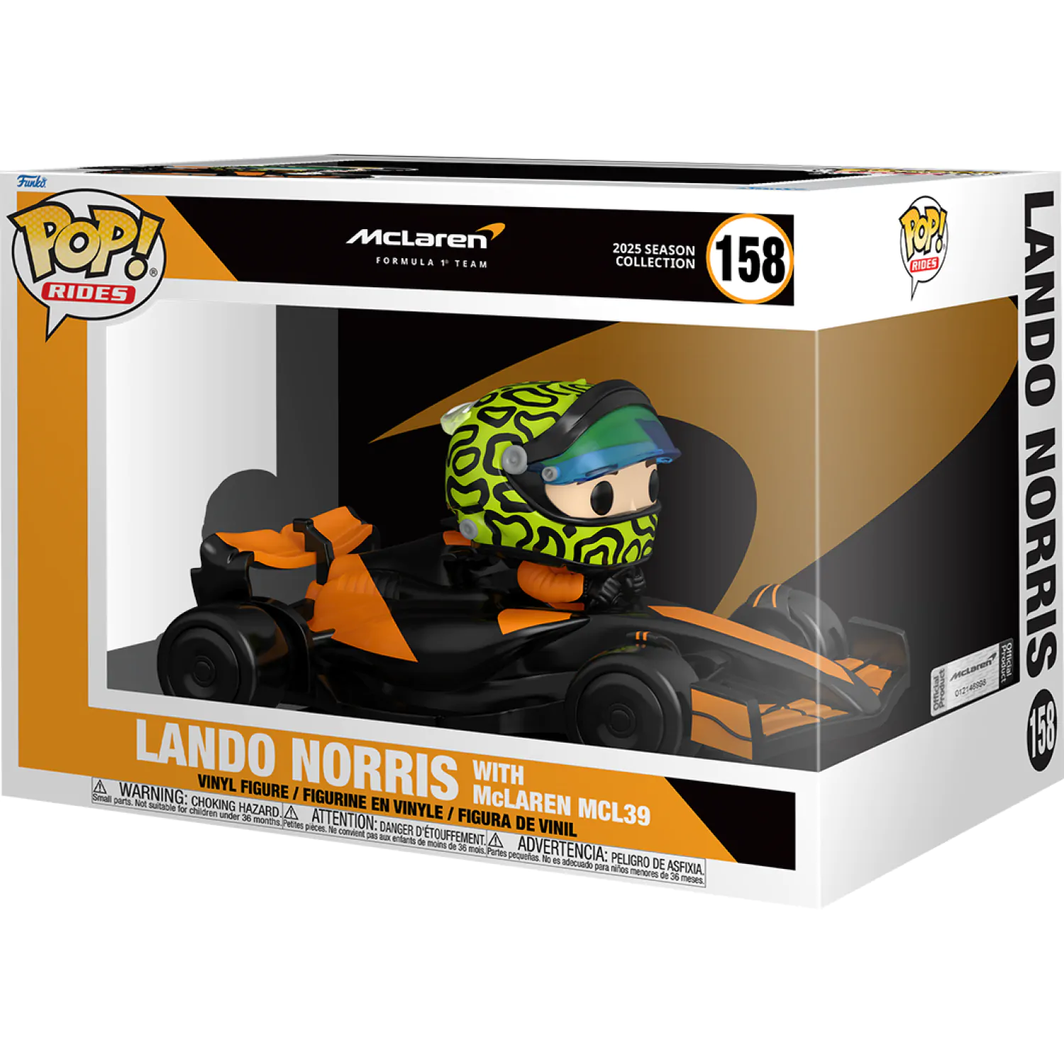 Funko POP figurka Rides Super Deluxe Racing Lando Norris s McLaren MCL39 fotografii produktu