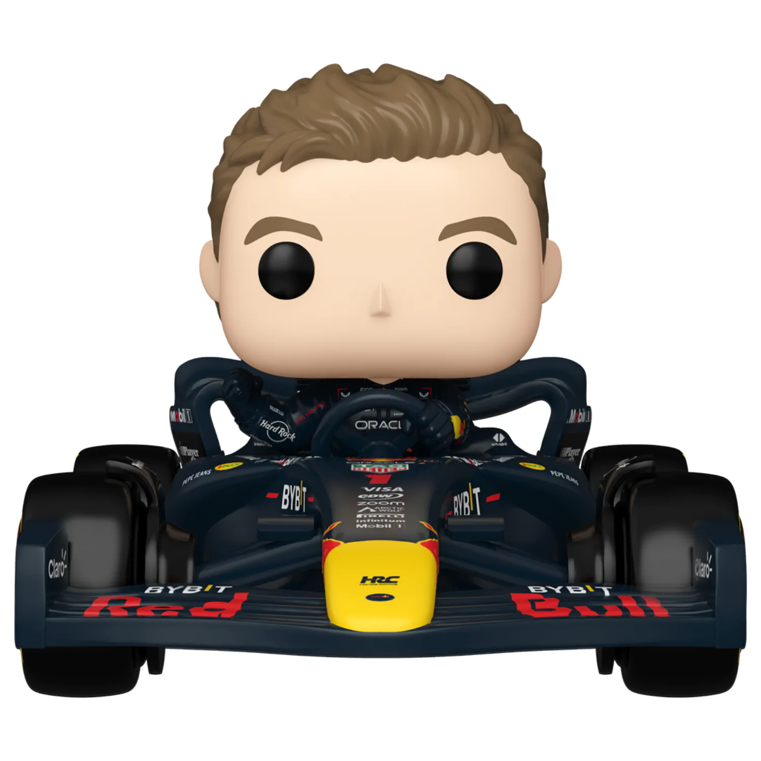 Funko POP figurka Rides Super Deluxe Racing Oracle Red Bull Max Verstappen s RB20 fotografii produktu
