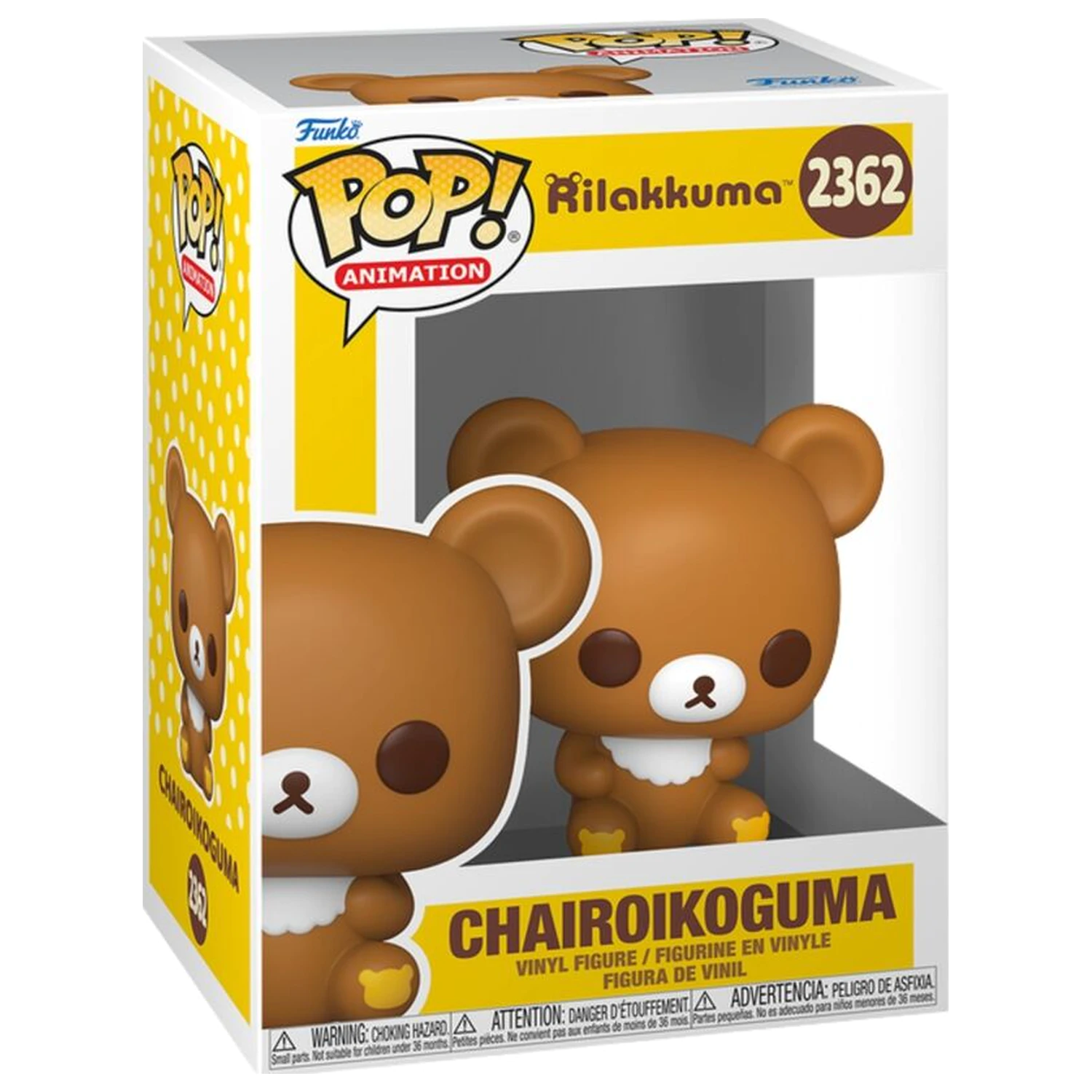 Funko POP figurka Rilakkuma Chairoikoguma fotografii produktu