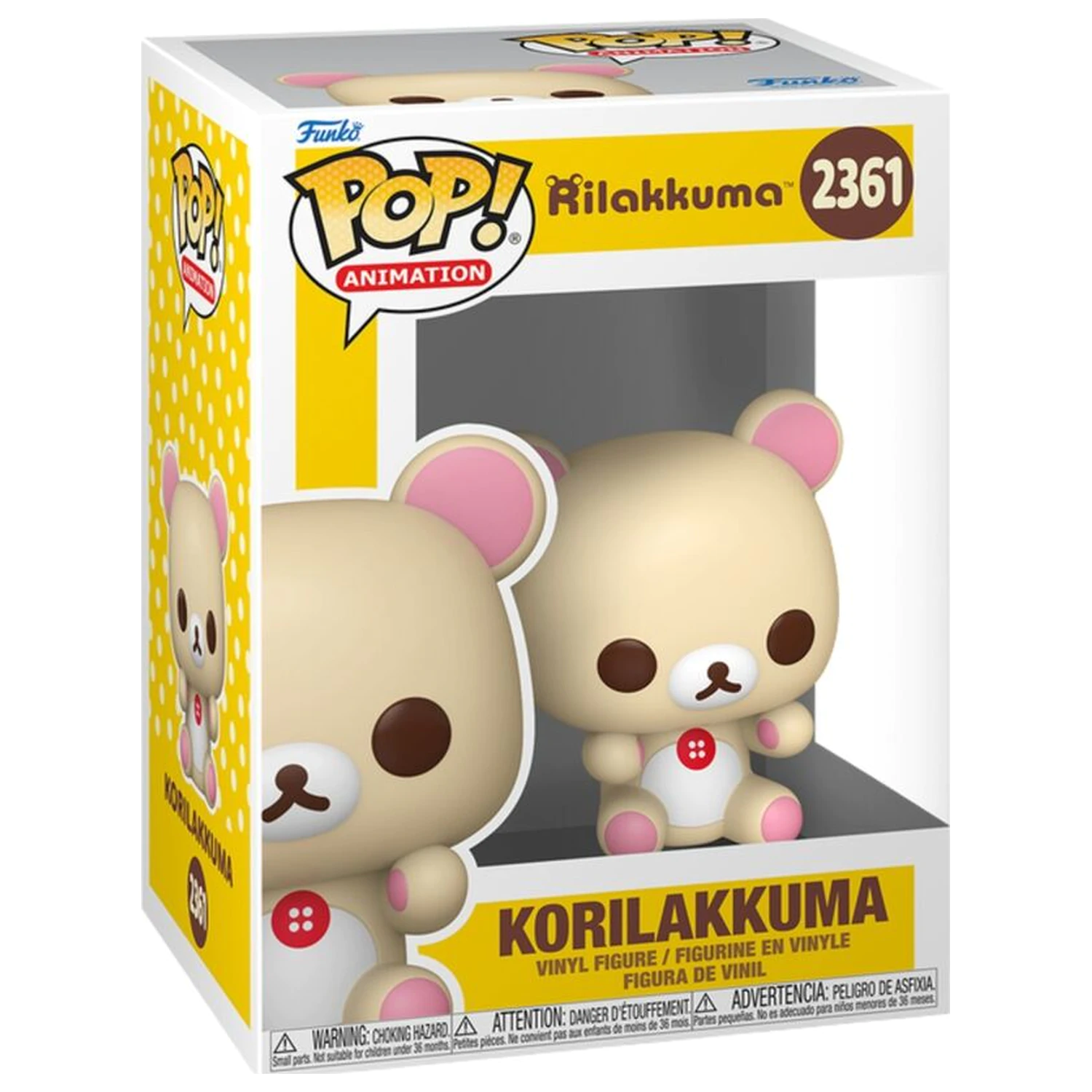 Funko POP figurka Rilakkuma Korilakkuma fotografii produktu