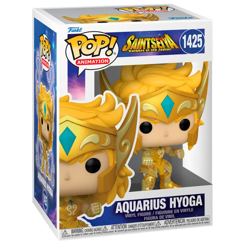 Saint Seiya POP! Animation figurka Gold Aquarius Hyoga 9 cm fotografii produktu