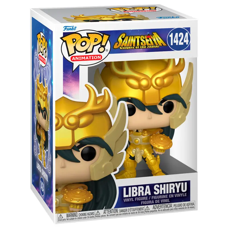 Saint Seiya POP! Animation figurka Zlatá Váha Shiryu 9 cm fotografii produktu