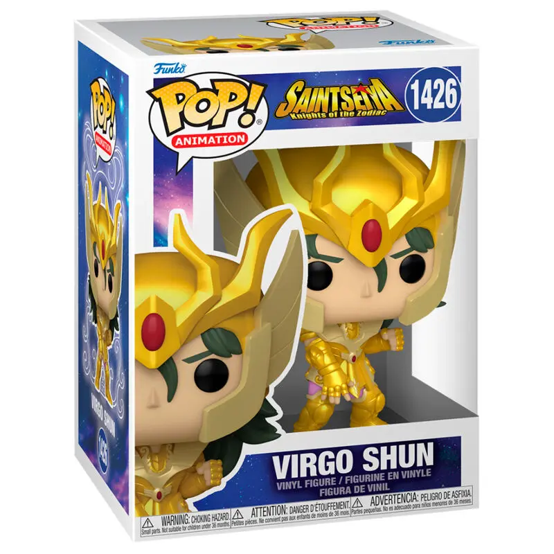 Saint Seiya POP! Animation figurka Zlatá Panna Shun 9 cm fotografii produktu