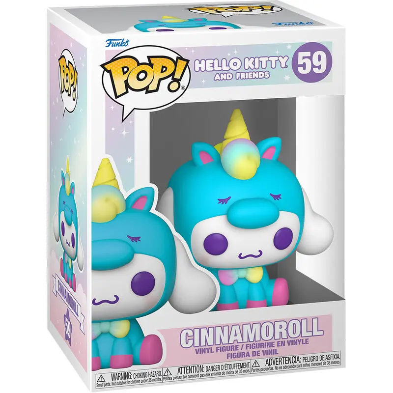 Hello Kitty and Friends POP! Sanrio vinylová figurka Cinnamoroll 9 cm fotografii produktu