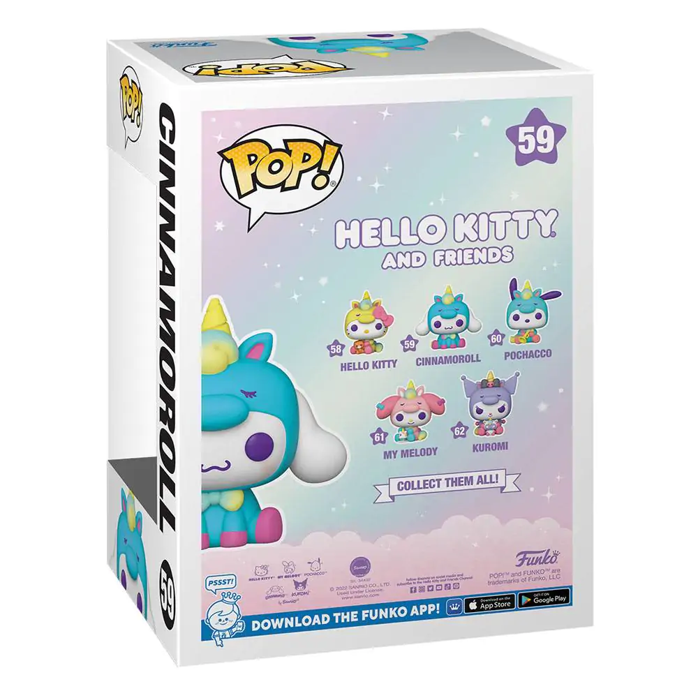 Hello Kitty and Friends POP! Sanrio vinylová figurka Cinnamoroll 9 cm fotografii produktu
