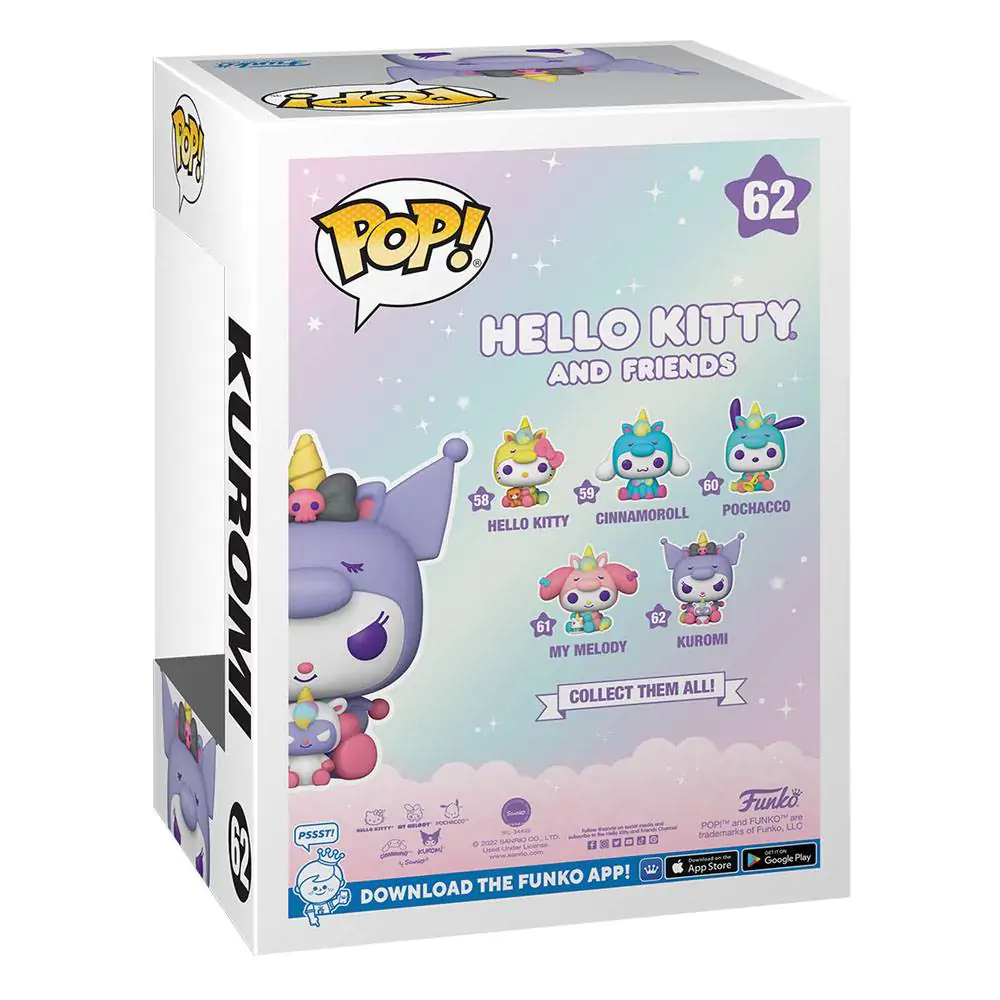 Hello Kitty and Friends POP! Sanrio vinylová figurka Kuromi 9 cm fotografii produktu