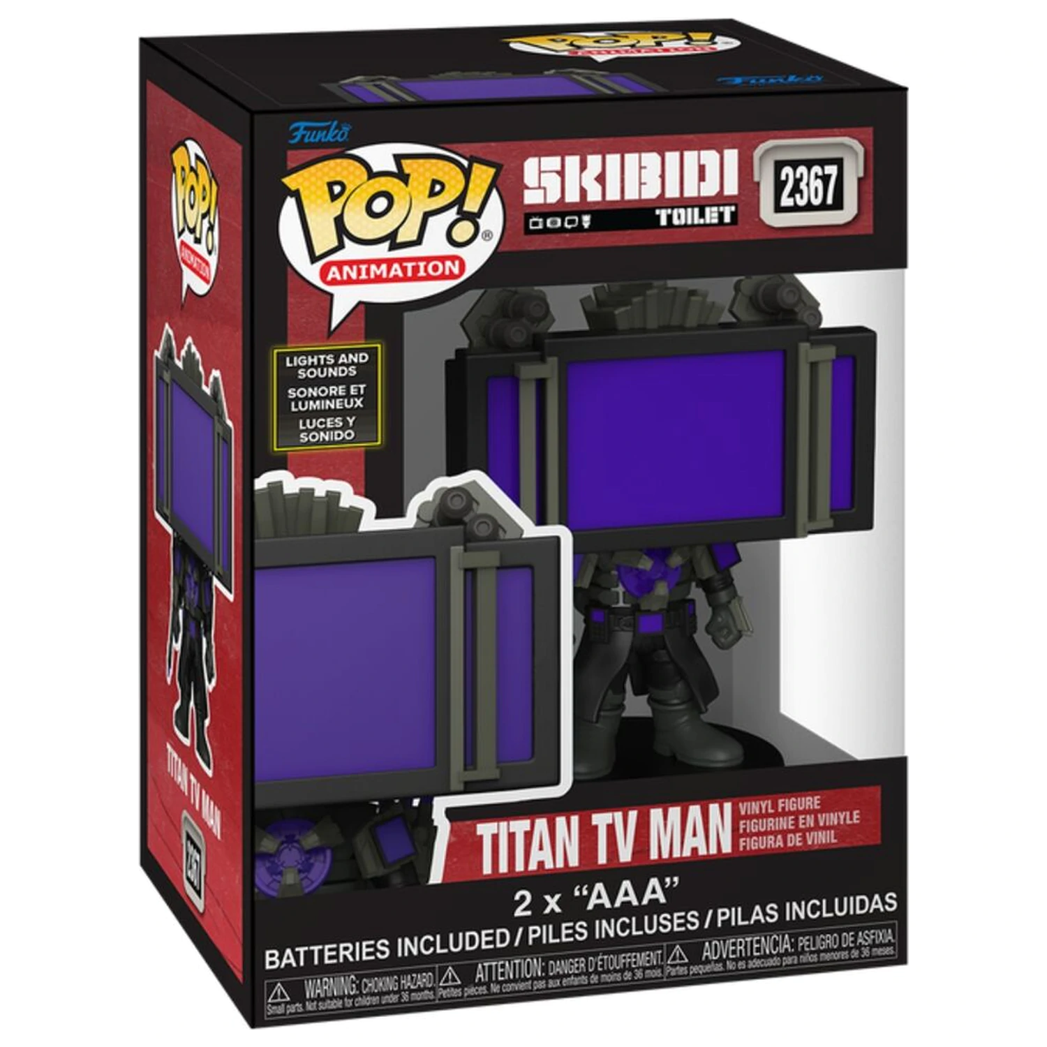 Funko POP figurka SFX Skibidi Toilet Titan TV Man fotografii produktu