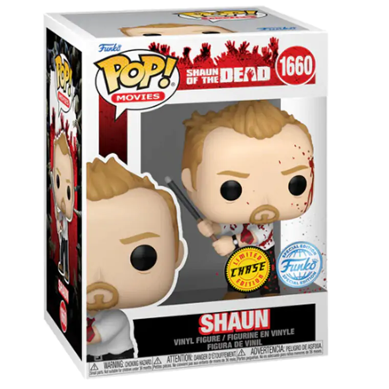 Funko POP figurka Shaun of the Dead Shaun Exclusive Chase fotografii produktu