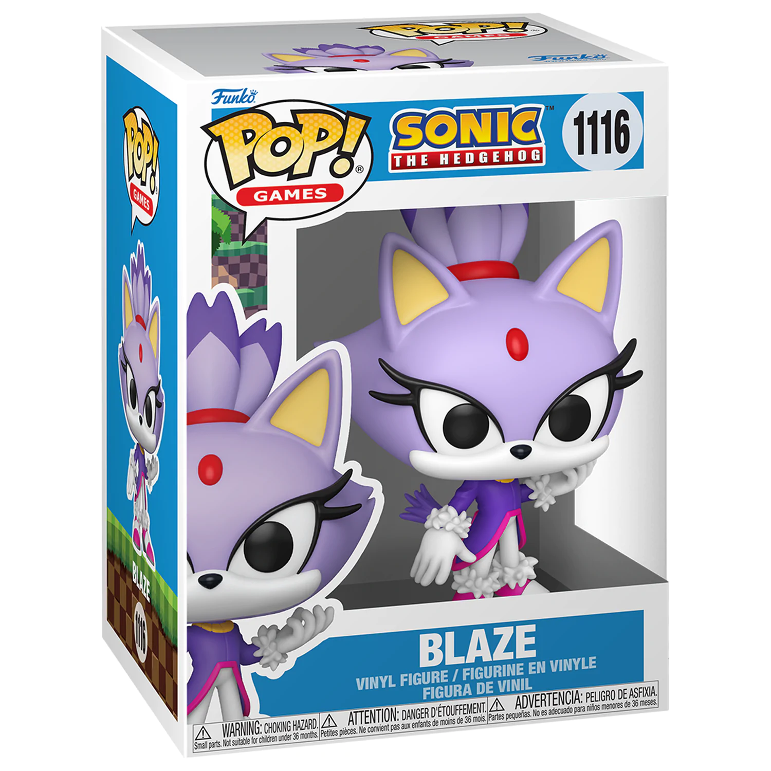 Funko POP figurka Sonic The Hedgehog Blaze fotografii produktu