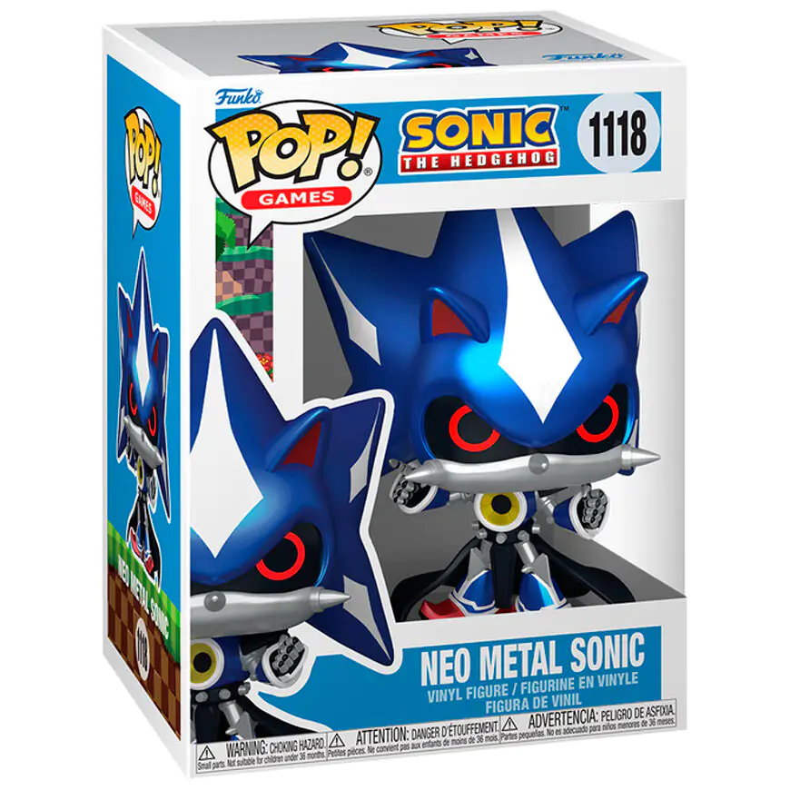 Funko POP figurka Sonic The Hedgehog Neo Metal Sonic fotografii produktu