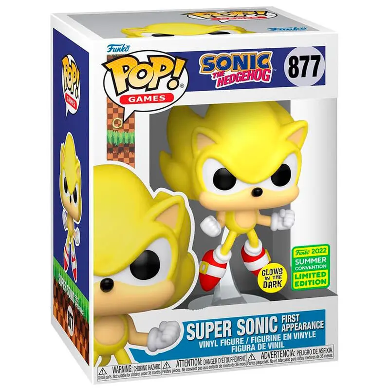 POP figurka Sonic The Hedgehog Super Sonic Exclusive fotografii produktu