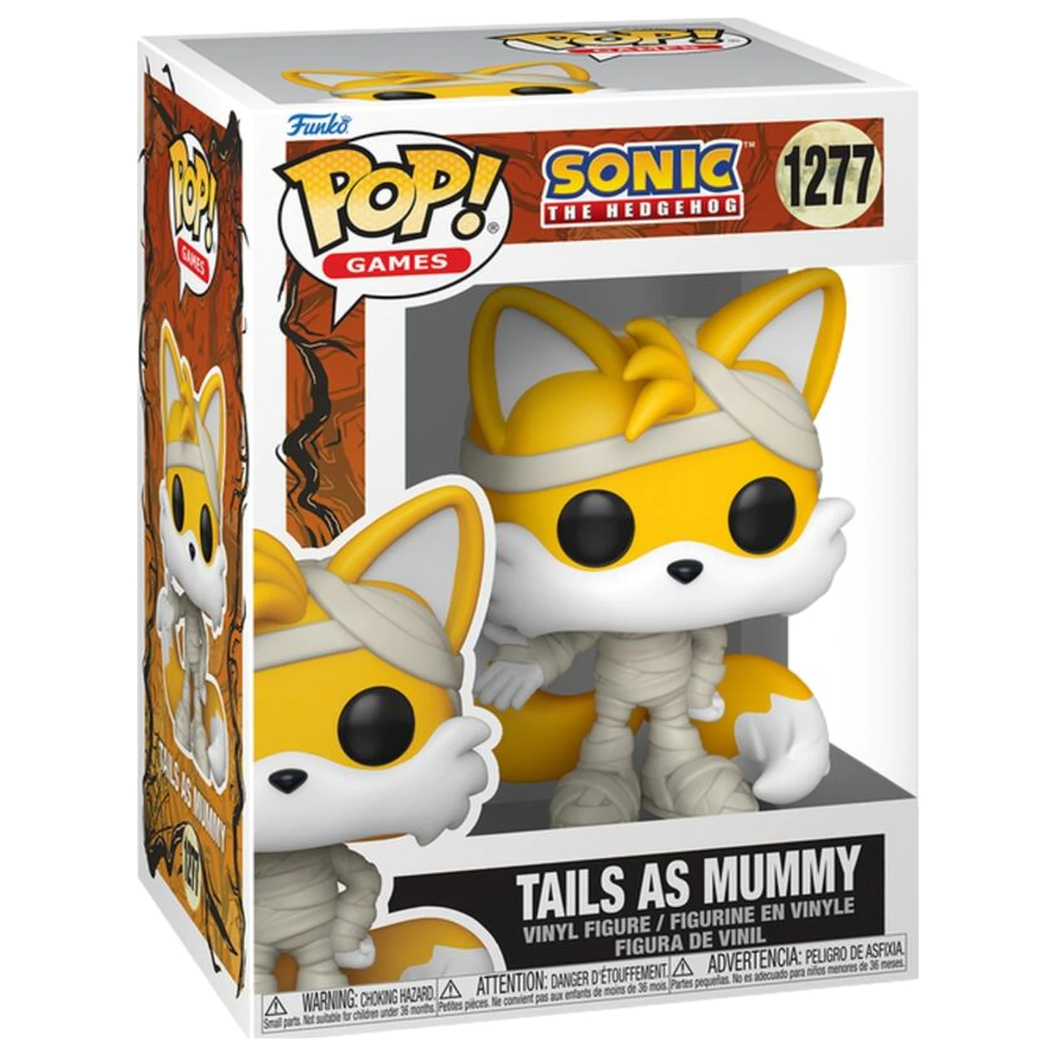Funko POP figurka Sonic The Hedgehog Tails jako mumie fotografii produktu