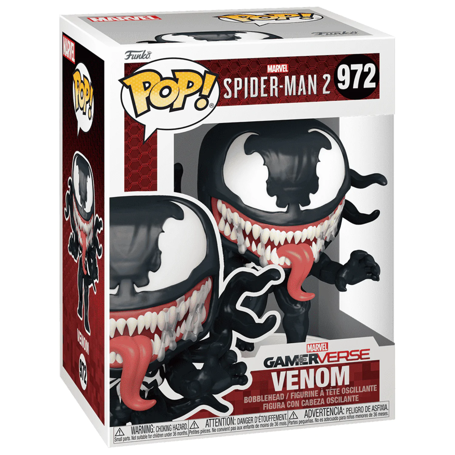 Funko POP figurka Marvel Spiderman 2 Venom Harry Osborn [poškozené balení] fotografii produktu