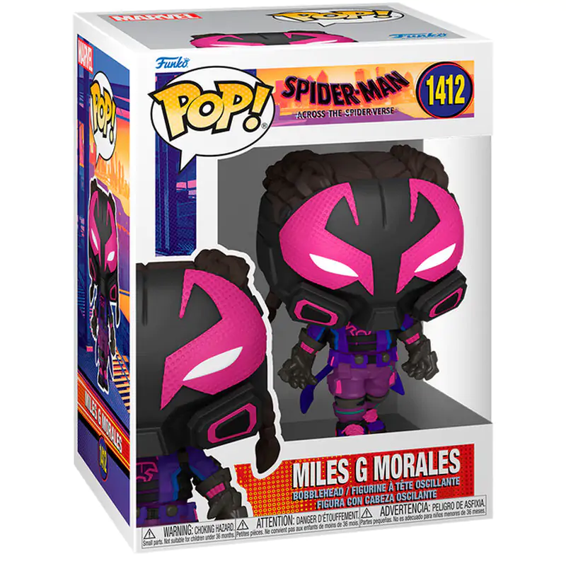 Funko POP figurka Marvel Spiderman Across the Spider-Verse Miles G Morales fotografii produktu