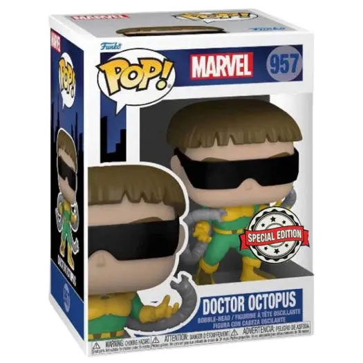 Marvel Animated Spiderman POP! Vinyl Figurka Doctor Octopus 9 cm fotografii produktu