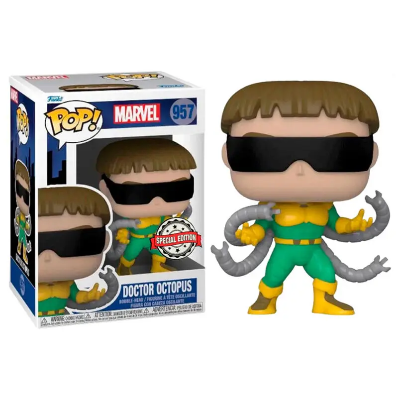 Marvel Animated Spiderman POP! Vinyl Figurka Doctor Octopus 9 cm fotografii produktu