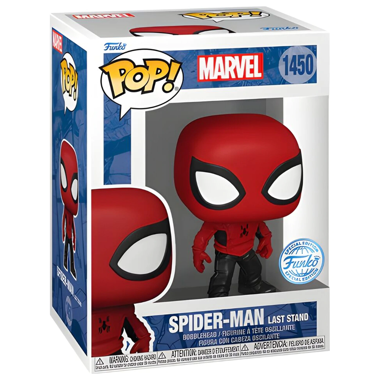 Funko POP figurka Marvel Spiderman Last Stand Exclusive fotografii produktu