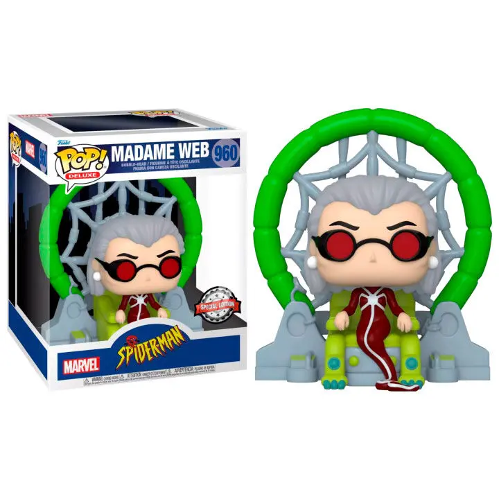 POP figurka Marvel Spiderman Madame Web Exclusive fotografii produktu