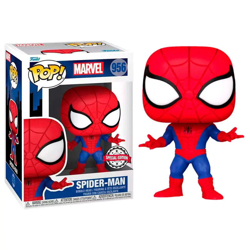 POP figurka Marvel Spiderman - Spiderman Exclusive fotografii produktu