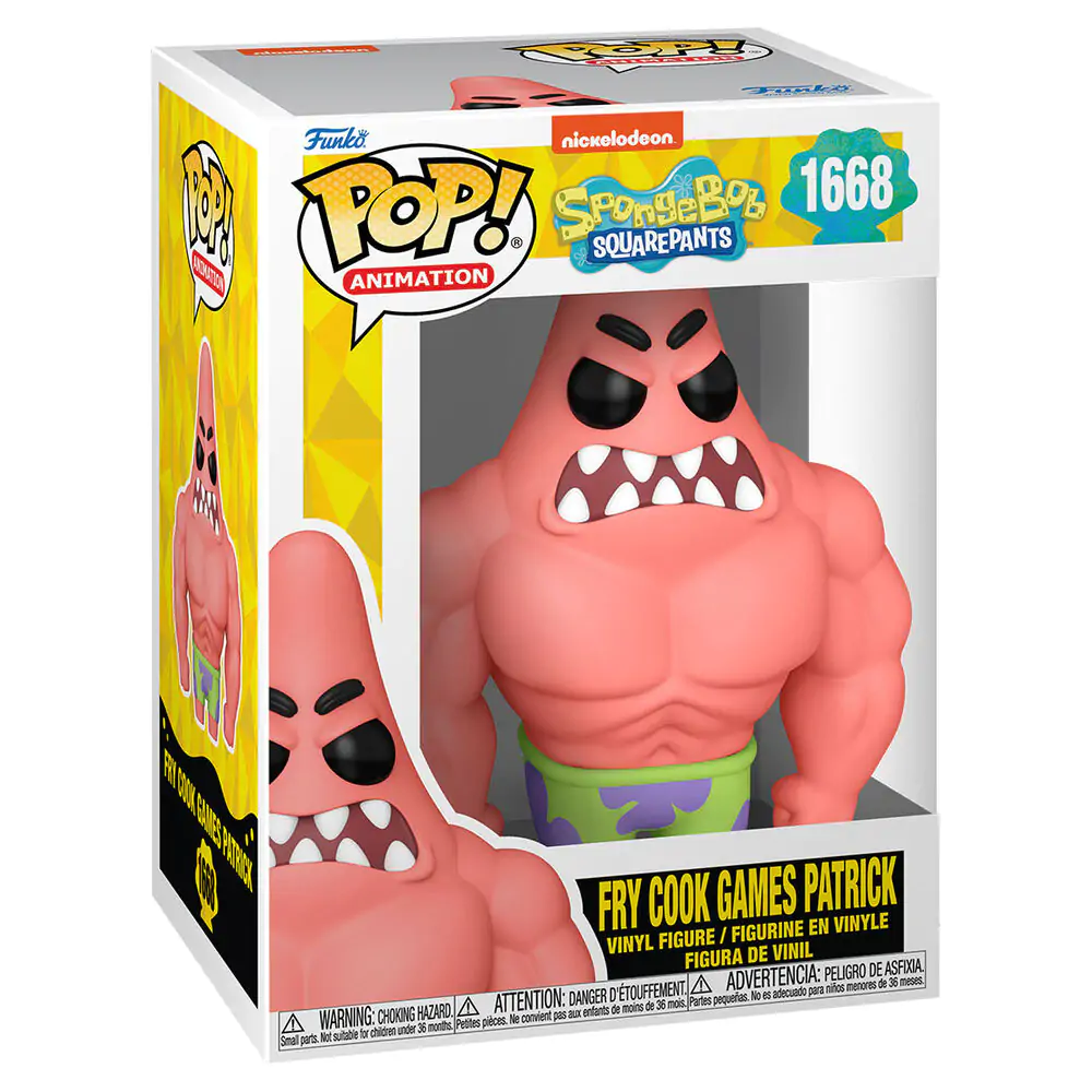 Funko POP figurka Sponge Bob Fry Cook Game Patrick fotografii produktu