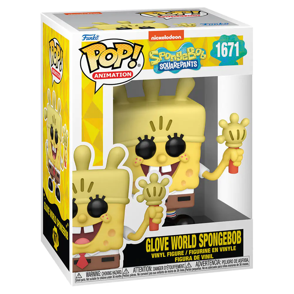 Funko POP figurka Sponge Bob Glove World Spongebob fotografii produktu