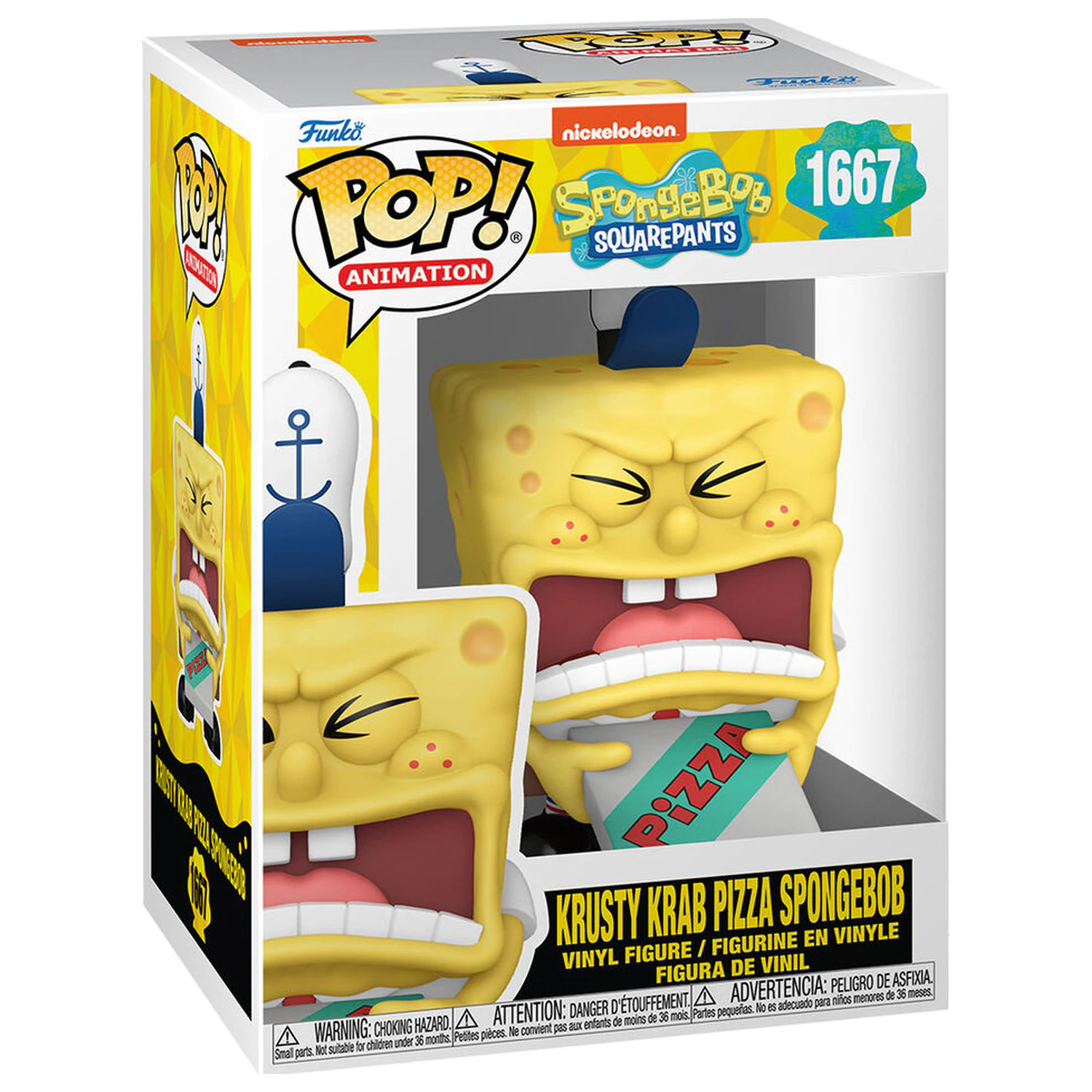 Funko POP figurka Sponge Bob Krusty Krab Pizza Spongebob fotografii produktu
