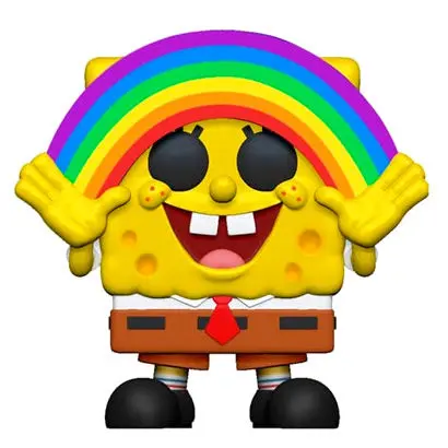 SpongeBob SquarePants POP! Vinylová figurka SpongeBob Rainbow 9 cm fotografii produktu