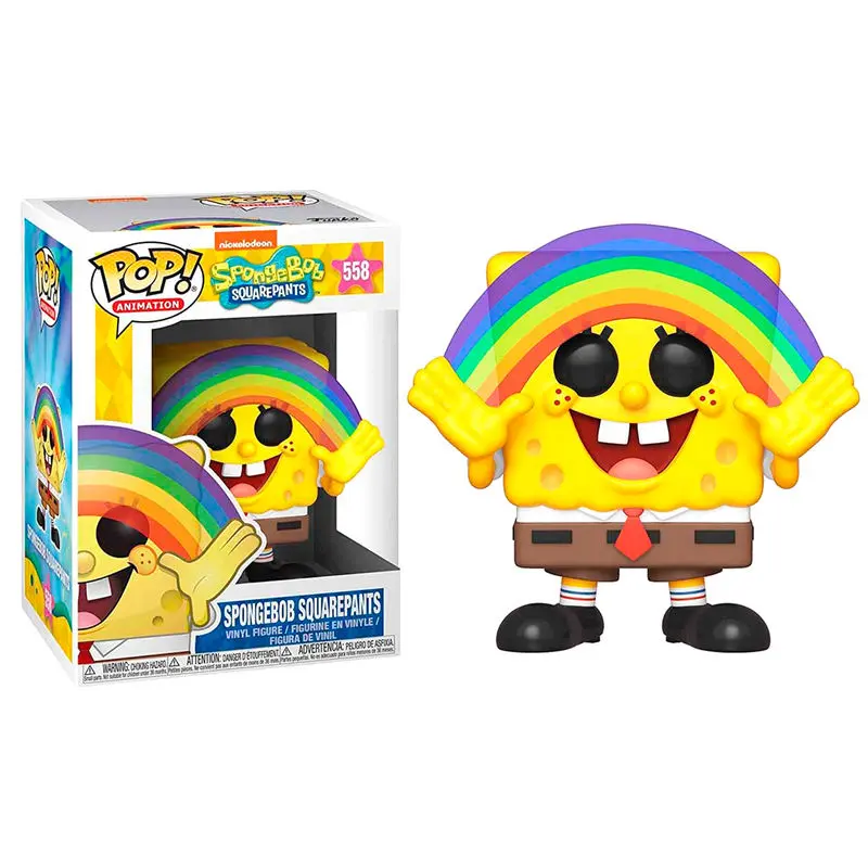 SpongeBob SquarePants POP! Vinylová figurka SpongeBob Rainbow 9 cm fotografii produktu