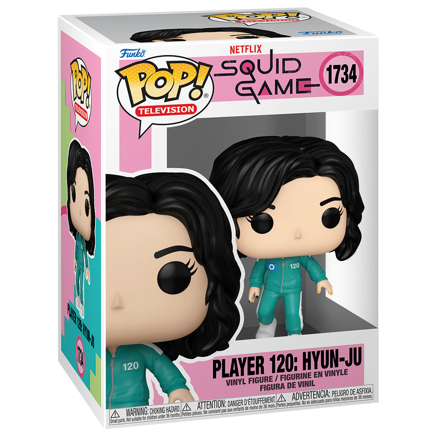 Funko POP figurka Squid Game Player 120: Hyun-ju fotografii produktu