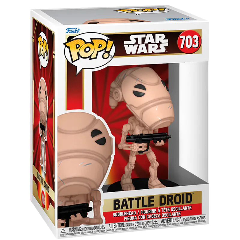 Funko POP figurka Star Wars Battle Droid fotografii produktu