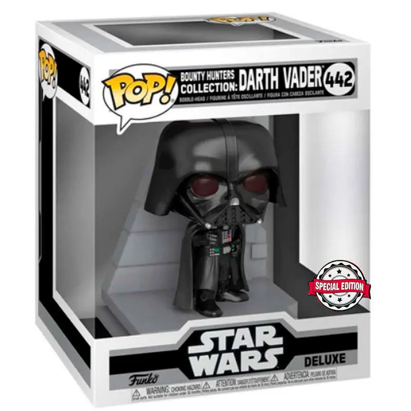 POP figurka Star Wars Lovec odměn Darth Vader Exkluzivní fotografii produktu