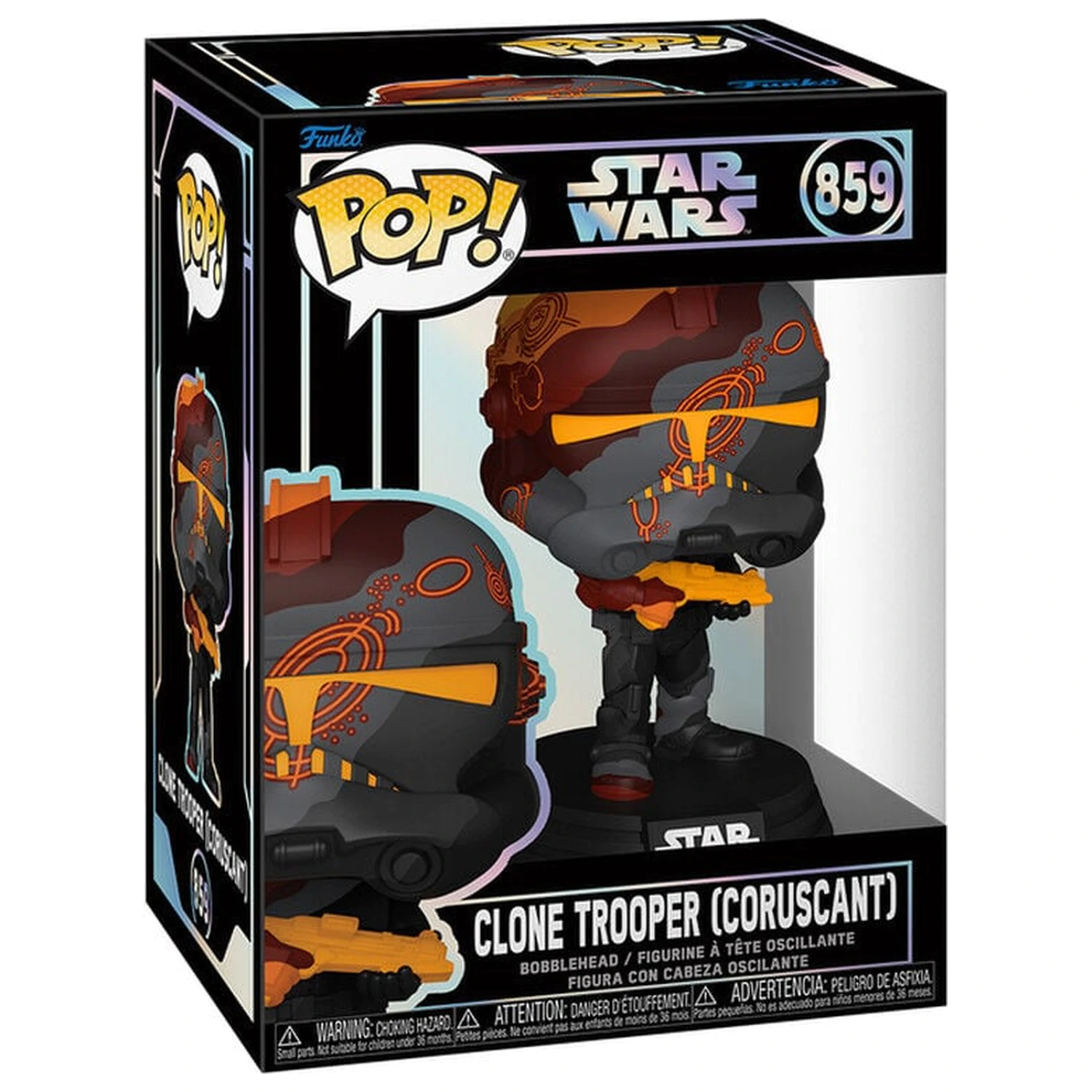 Funko POP figurka Star Wars Clone Trooper Coruscant fotografii produktu